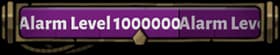 Alarm Level Cap - 1 000 000