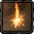 Burning meteor preview