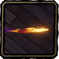 Burning missile preview